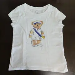 ポロベア　テニス 　Tシャツ　120　ラルフローレン　 ホワイト