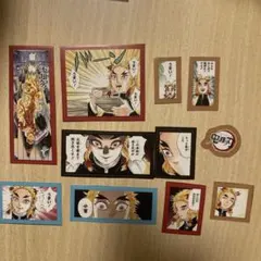 鬼滅の刃　無限列車編　煉獄杏寿郎セット　付録 ステッカー フレークシール