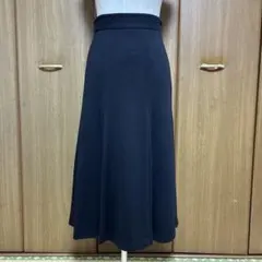 カールパークレーン黒 フレアスカート ロング11号