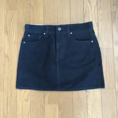 コーデュロイ ミニスカート