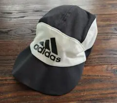 adidas メッシュキャップ 黒/白