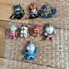 ウルトラマン　フィギュア　クリップ　マグネット　当時物のサムネイル