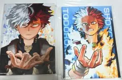 轟焦凍 ヒロアカ フルカラーアートボード キャンバスボード 原作 ジャンショ