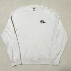 ユニクロ UNIQLO カウズ 裏毛 スウェット トレーナー ホワイト Mサイズ