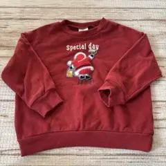 ⭐︎専用商品⭐︎BREEZE サンタ刺繍 トレーナー 110