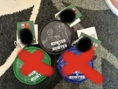 ハンター✖️ハンター　しまむら　収納ポーチ付ショッピングバッグ　ブラック