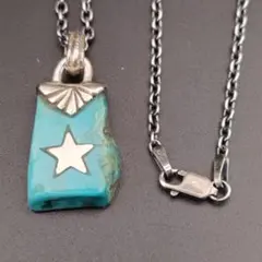 the bingo brothers ビンゴブラザーズ ターコイズネックレス 星