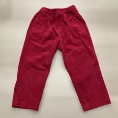 マーキーズ コーデュロイ赤パンツ 120