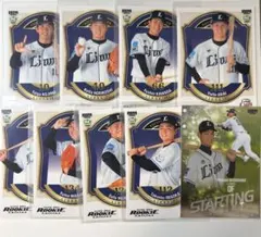 プロ野球 ルーキーカードセット　西武ライオンズ