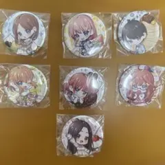 五等分の花嫁 ラウンドワン ミニキャラ缶バッジ コンプセット 五等分の花嫁 ラウンドワン ミニキャラ缶バッジ コンプセット - メルカリ