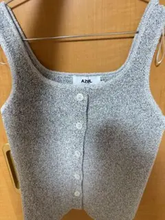 【新品未使用】AZUL タンクトップ ノースリーブ ニットのサムネイル