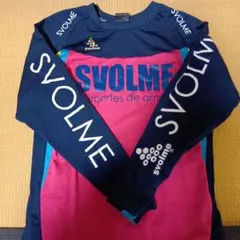 値下げSVOLME ネイビー ピンク シャツ XS