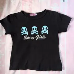 BLUE CROSS スカルプリント Tシャツ Mサイズのサムネイル