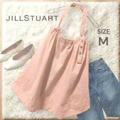 ジルスチュアート M ゆったり ピンク チュニック ワンピース 黒タグ