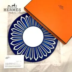 【新品未使用】HERMES ブルーダイユール　ディナープレート　2枚セット エルメスブルーダイユールディナープレート