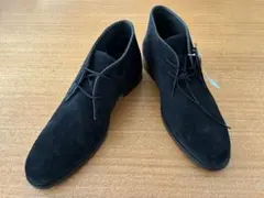 charkies homme ブラック　スエード生地