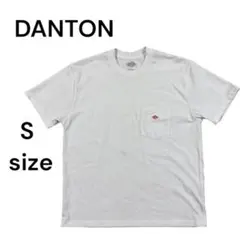 DANTON ダントン　Tシャツ　トップス　シンプル　半袖　白　レディース　Sのサムネイル