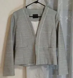 美品✨ Demi-Luxe BEAMS デミルクスビームス ノーカラージャケットのサムネイル
