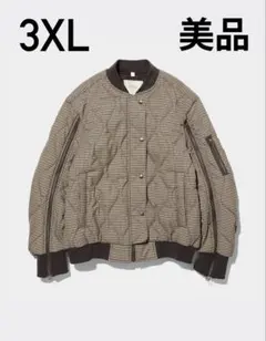 GU x rokh[ロク] キルティングブルゾン 3XL 美品