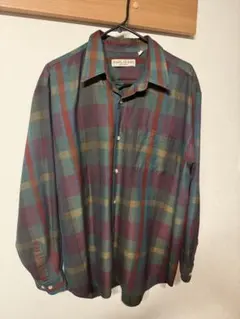 KARL LAGERFELD チェック柄長袖シャツ