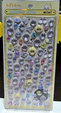 しずくちゃん　ボンボンドロップシール ミニ