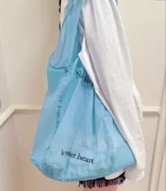 エディットフォールル　petite LULU シアー トートバッグ ブルーのサムネイル