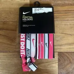 未使用 NIKE ポニーテールホルダー 9本セット ヘアゴム バンド ナイキのサムネイル