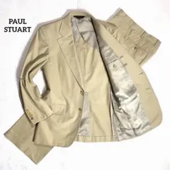ポールスチュアート チノクロス セットアップ スーツ上下 A4 ベージュ メンズ