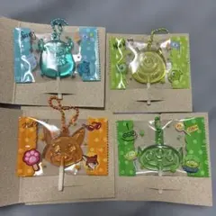 ディズニー ロリポップ アクリルキーホルダー 4種セット