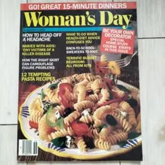 WOMAN’S DAY　SEP 3 , 1985 ヴィンテージ雑誌　80s洋書