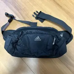 adidas アディダス ボディバッグ ウエストポーチ ブラック