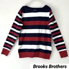 ブルックスブラザーズ S ボーダーニット コットン メンズ トップス