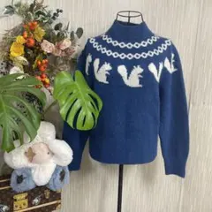 UNIQLO and JW ANDERSON ジャカードクルーネックセーター S