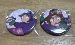 忍たま乱太郎 アニカプ パペット 缶バッジ 滝夜叉丸 喜八郎