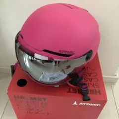 ATOMIC ジュニア用ヘルメット Sサイズ ピンク