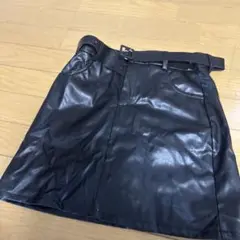 レザースカート