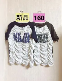 半袖Tシャツ女の子160 JESSYLOGAN半袖トップス160 新品半袖160のサムネイル