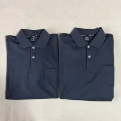 【２枚セット】メンズ　XEBEC 長袖ポロシャツ　3L 作業着