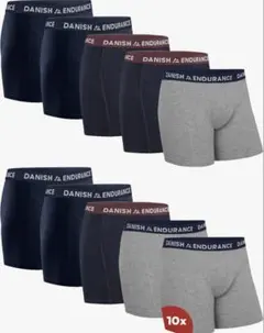 DANISH ENDURANCE ボクサーパンツ 10枚 Lサイズ 新品未使用