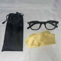 レキシーチャンプソン様 専用ページwee9s ボストン型フチあり伊達メガネ 黒