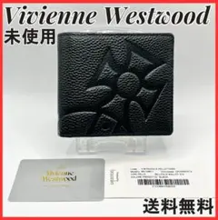 大特価 Vivienne Westwood 黒 折財布 札入れ 定番カードケース