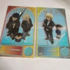 名探偵コナン　オーロラアクリルスタンド　アクスタ　江戸川コナン　安室透　赤井秀一