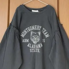 【新品】＊クラシカルエルフ＊袖フリルピグメントカレッジTシャツ長袖