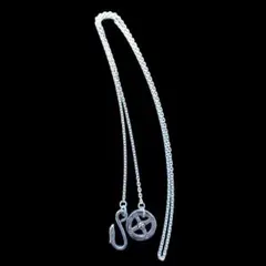 Silver925 ネックレス ホイールチェーン 50㎝