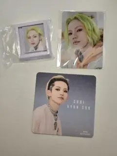 TREASURE ヒョンソク トレカ マグネット コースター