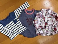 BEAMS miniなどシャツ・ロンT3枚セット
