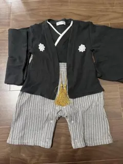 袴　ロンパース　着物風　ベビー服 80cm