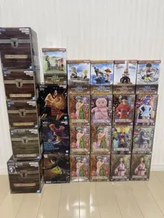 GW限定特価】35体ワンピース フィギュア まとめ売り グラメン DXF