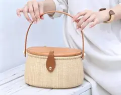☆GW期間限定値下げ☆【美品】ナンタケットバスケット シェルモチーフ