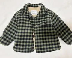 ZARA チェック柄ジャケット 12-18ヶ月